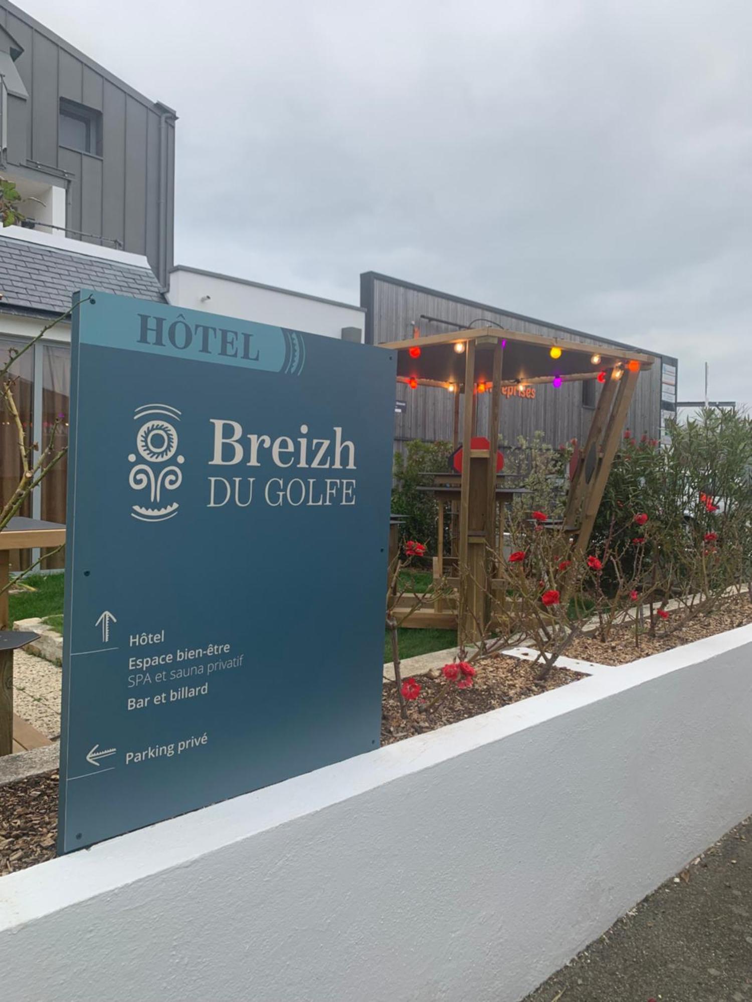 Hotel Breizh Du Golfe Arzon Ngoại thất bức ảnh